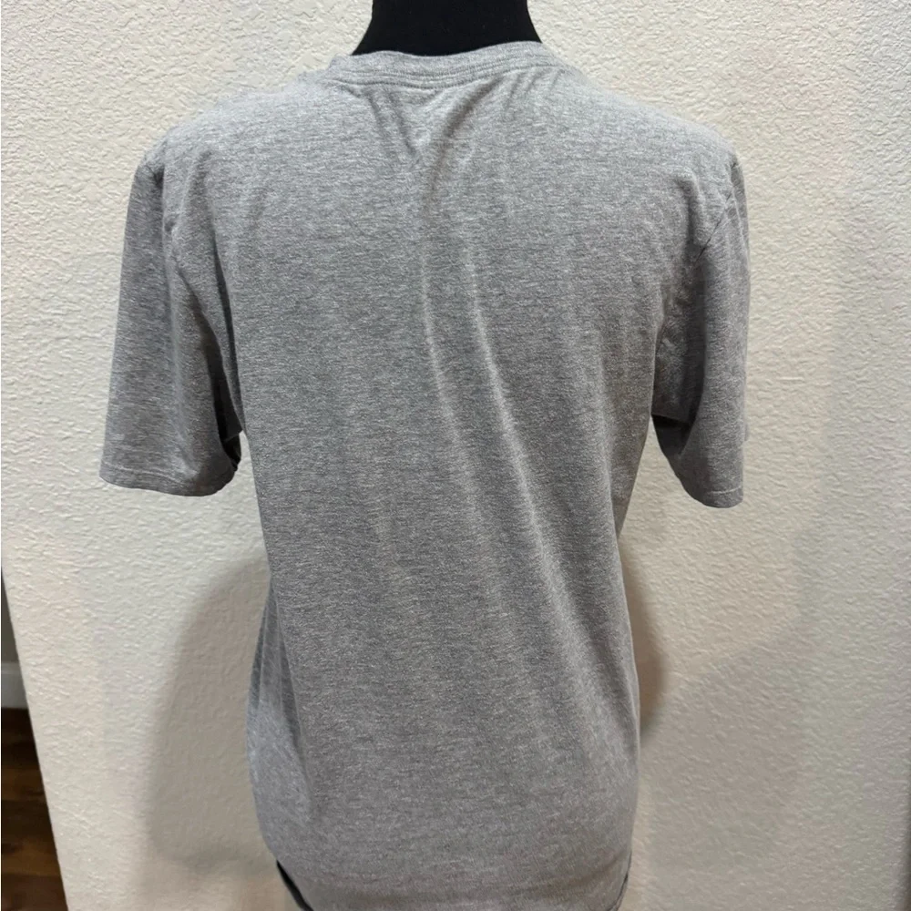 Nike Classic Gray Short Sleeve Tee with Breathable Fabric